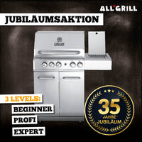 ALL'GRILL Allrounder "M" Edelstahl