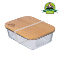 "Grill-Wiese" Brotzeitbox aus Glas