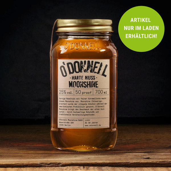O´Donnell Moonshine HARTE NUSS 25%vol 