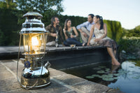 Petromax - Starklichtlampe HK500 Messing, vernickelt und verchromt
