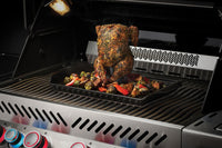Napoleon - Keramik-Grillplatte mit Geflügelaufsatz