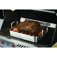 Napoleon - Bräter aus Edelstahl inkl. Bambusbrett-Aufsatz