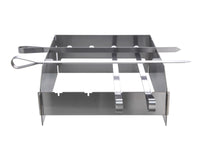 Edelstahl Schaschlik-Set mit Windschutz für Allgrill Chef-Serie