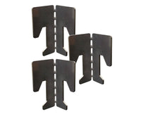 Universal Abstandshalter Feuerplatte - für Feuertonnen und Feuerschalen - 3er Set