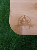 "Grill-Wiese" Brotzeitbox aus Glas