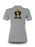 Damen Poloshirt mit individuellem Brustdruck