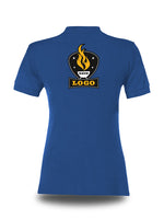 Damen Poloshirt mit individuellem Brustdruck