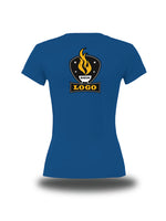 Damen T-Shirt mit individuellem Rückendruck