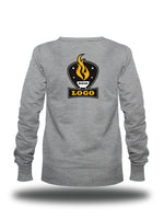 Damen Promo-Sweater mit individuellem Rückendruck