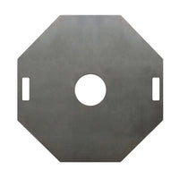 Feuerplatte - Achteckig