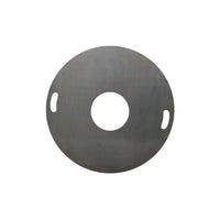 Feuerplatte - Rund - 100-70er - 20er Ø Loch