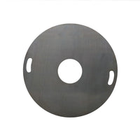 Feuerplatte - Rund - 100-70er - 20er Ø Loch