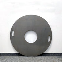 Feuerplatte 80er - Rund - 30er Ø Loch