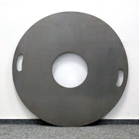 Feuerplatte 100er - Rund - 30er Ø Loch