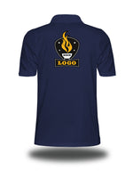 Herren Polo mit individuellem Rückendruck