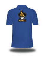 Herren Polo mit individuellem Rückendruck