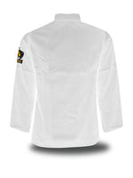 Kochjacke mit individuellem Ärmeldruck