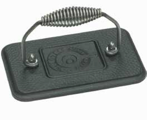 Guss-Grill-Presse mit Spiralgriff