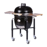 LeCHEF PRO-Serie 2.0 - Keramikgrill inkl. Gestell & Seitentische