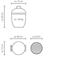 LeCHEF PRO-Serie 2.0 - Keramikgrill