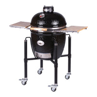CLASSIC BBQ GURU PRO-Serie 2.0 - Keramikgrill inkl. Gestell & Seitentische