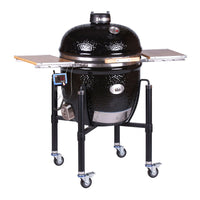 LeCHEF BBQ GURU  PRO-Serie 2.0 - Keramikgrill inkl. Gestell & Seitentische