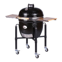 LeCHEF BBQ GURU  PRO-Serie 2.0 - Keramikgrill inkl. Gestell & Seitentische