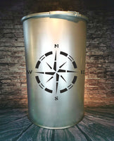 Individuelle Feuertonne/Grilltonne mit eigenem Motiv