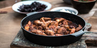 Kleine Gusseisenpfanne (für Big Green Egg MX, S, M)