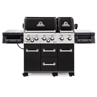 Imperial XL IR Black - Broil King - inkl. Infrarot Seitenbrenner und Drehspieß