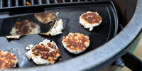 Halbrunde Grillplatte aus Gusseisen Big Green Egg Large