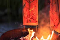 Flammlachsbrett - Buche