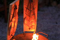 Flammlachsbrett - Buche