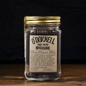 O'Donnell Moonshine HIGH PROOF 50%vol. 350ml 