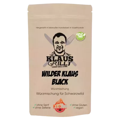 Wilder Klaus Black - 150 g Beutel