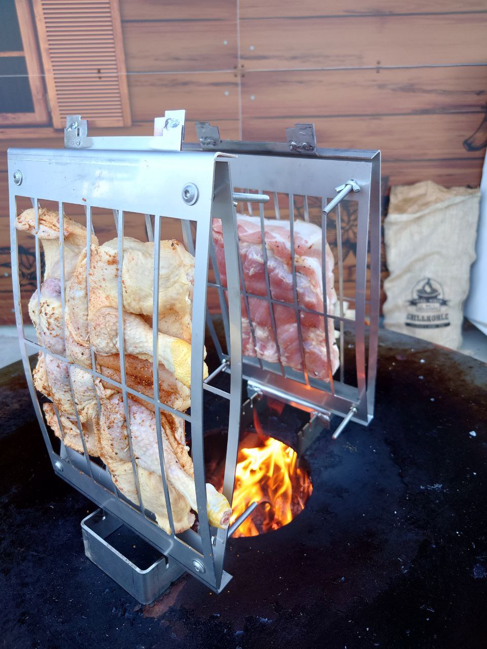 Asado Grillgitter - für Feuerschale und Feuerplatte