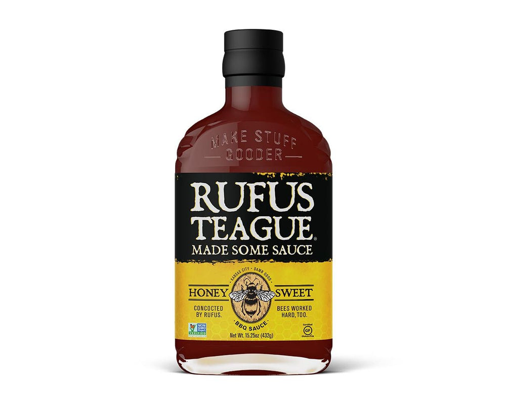 RUFUS TEAGUE Honey Sweet BBQ-Sauce 16. oz