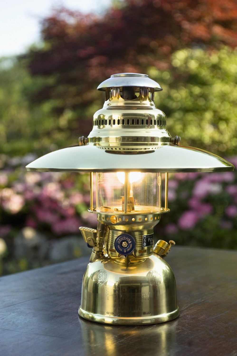 Starklichtlampe - Messing, poliert (HK500)