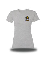 Damen T-Shirt mit individuellem Brustdruck 
