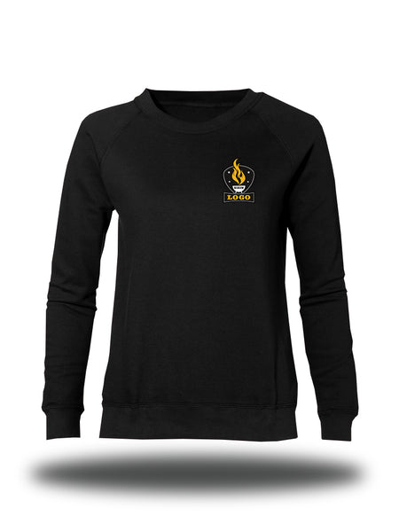 Damen Promo-Sweater mit individuellem Brustdruck 