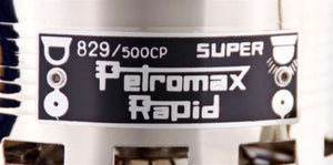 Petromax - Starklichtlampe HK500 Messing, vernickelt und verchromt 