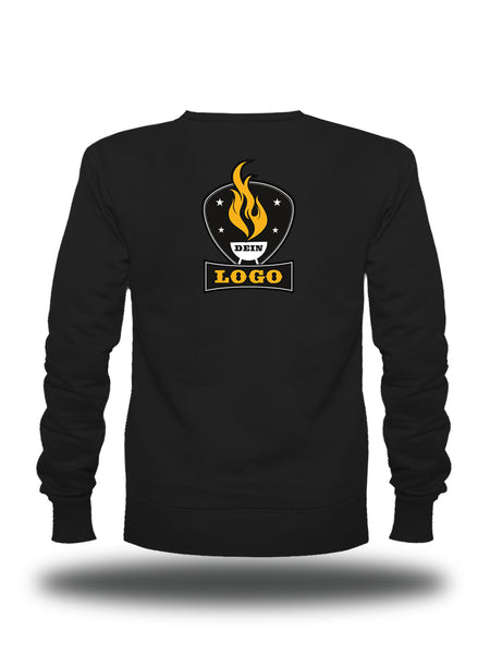 Herren Promo-Sweater mit individuellem Rückendruck 