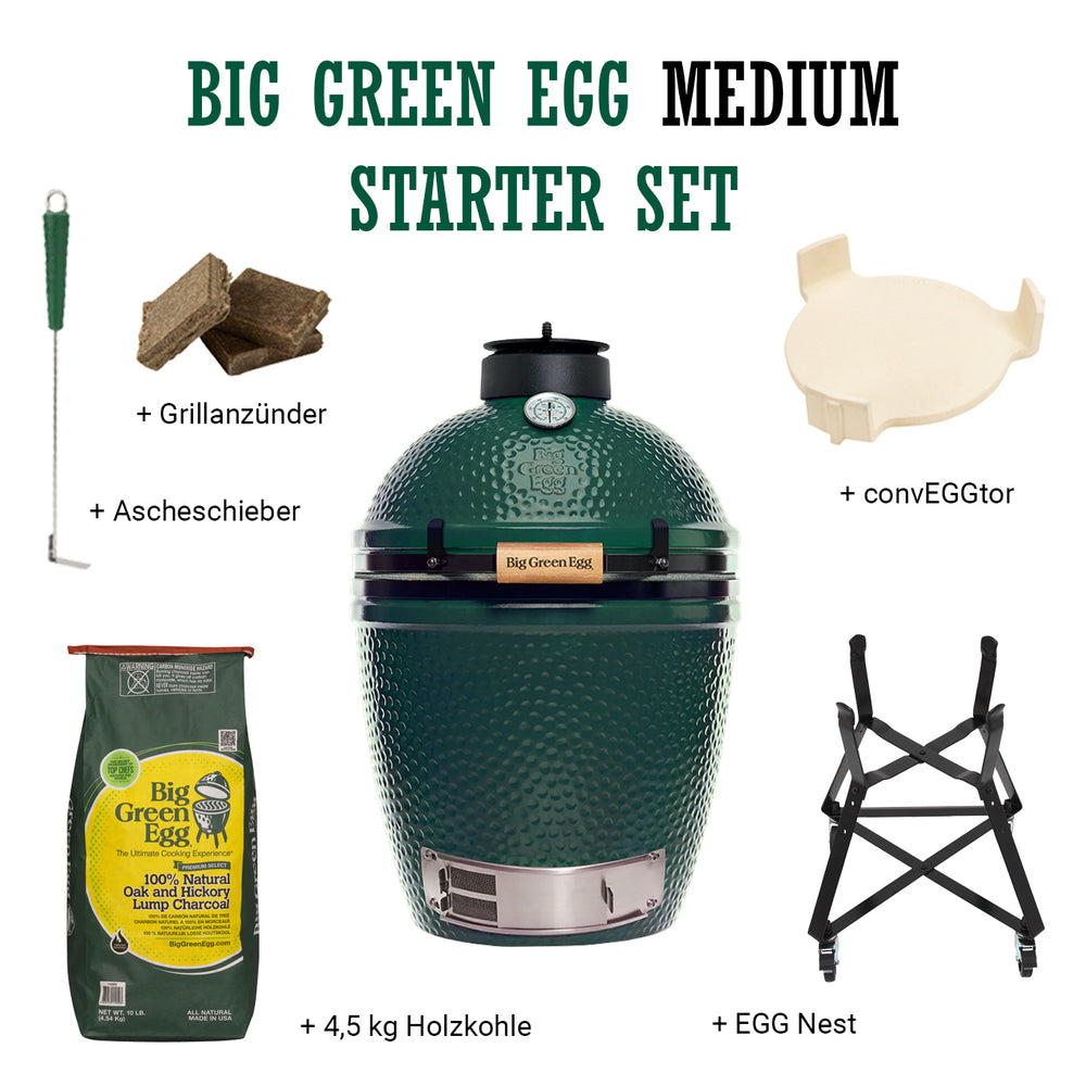Big Green Egg Medium Starter-Paket 