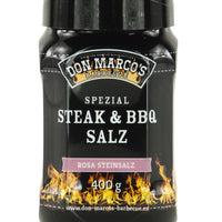 Don Marco’s - Spezial Steak & BBQ Salz “Rosa Steinsalz”, 400g 