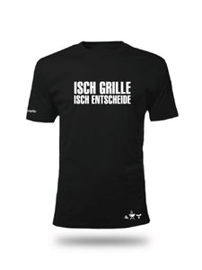 Sachsengriller - T-Shirt "Isch entscheide" 