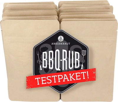 BBQ-Rub Mega Testpaket - Ankerkraut 