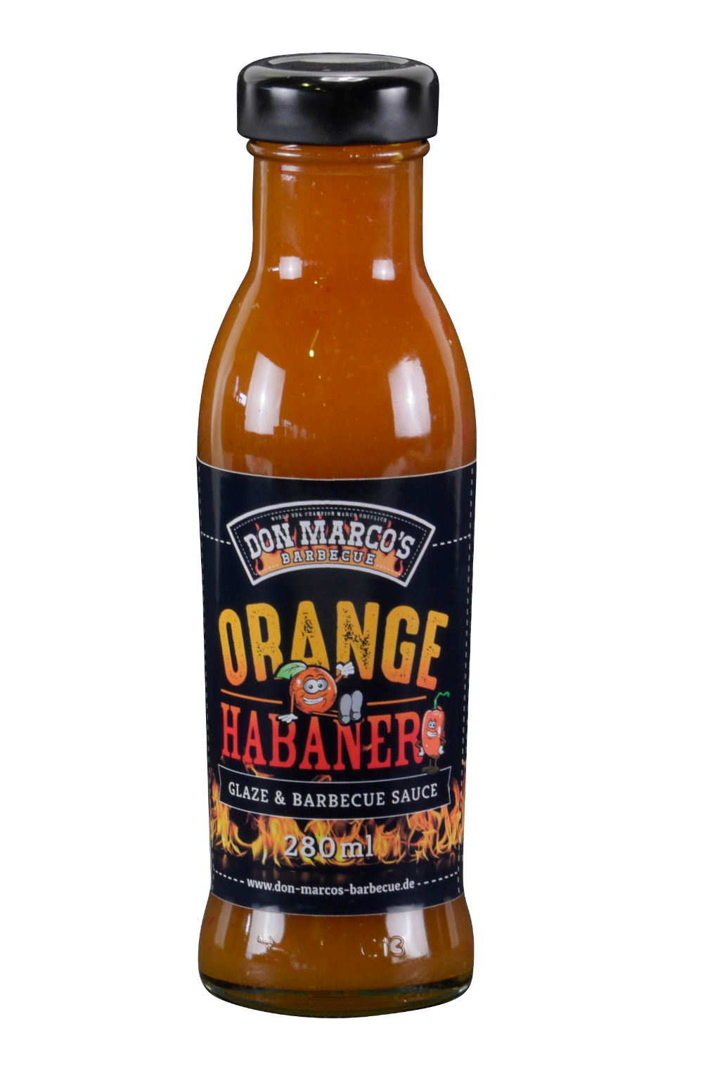 Don Marco’s - Orange Habanero Glaze & Barbecue Sauce, 275ml 