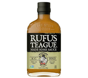 RUFUS TEAGUE KC Gold Mustard BBQ-Sauce 15 oz. 