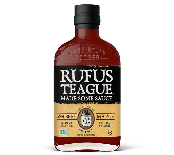 RUFUS TEAGUE Whiskey Maple BBQ-Sauce 16 oz. 