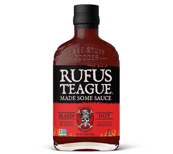 RUFUS TEAGUE Blazin Hot BBQ-Sauce 16 oz. 